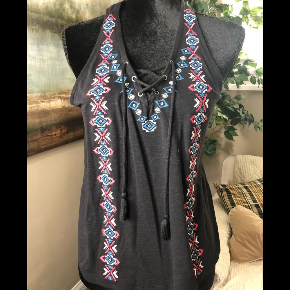 Hollister Lace Up Tank
